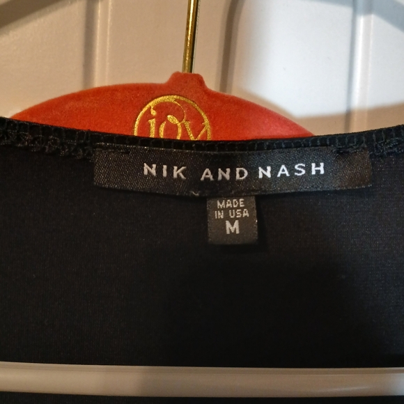 NIK & NASH stunning Long Sleeve Black jumpsuit Size M - Picture 3 of 5